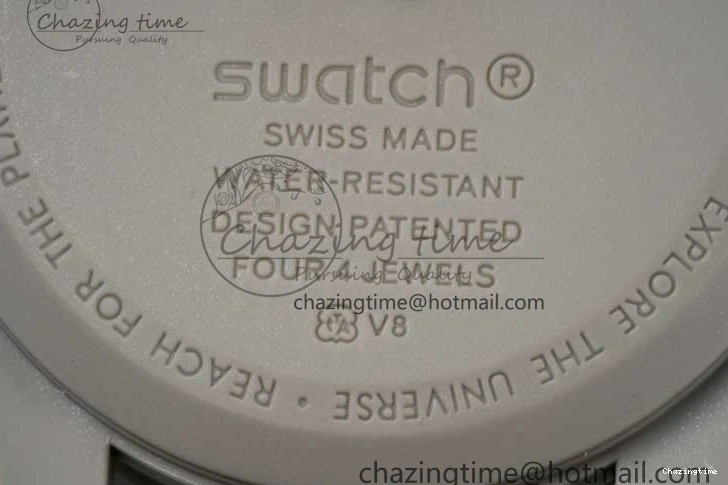 0427 Speedmaster Misson To Saturn 1:1 Best Edition Beige Dial On Nylon Strap Quartz Casual 7861